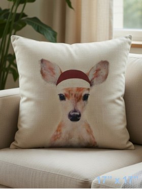 Panda Print Cushion & Filler (Dou-Sided)